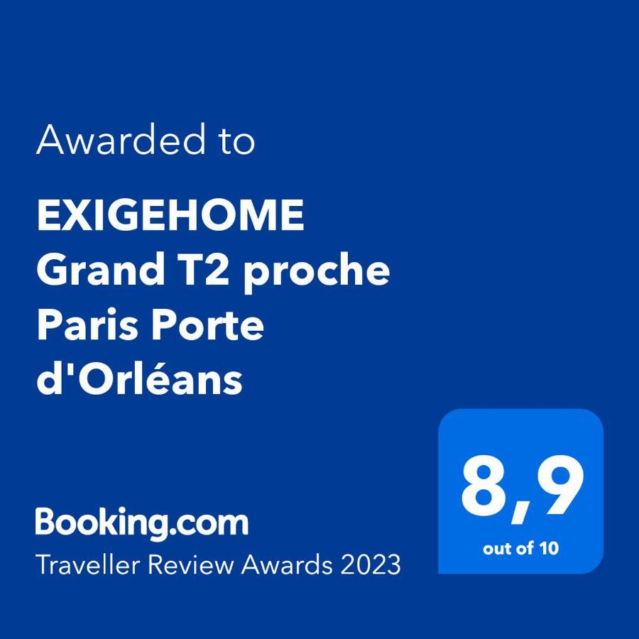 EXIGEHOME Grand T2 proche Paris Porte d'Orléans Châtillon Exterior foto